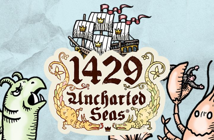 1429 uncharted seas gokkast banner